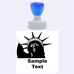 US stamp - Rubber Stamp Round (Large)