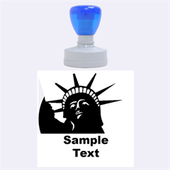 US stamp - Rubber Stamp Round (Large)