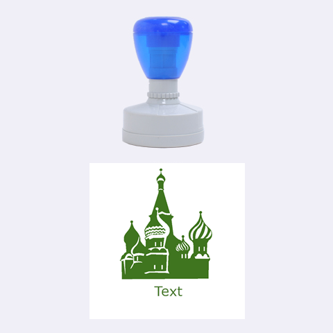 Russia Stamp By Clince 1.5 x1.5  Stamp