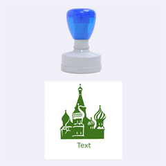 Russia stamp - Rubber Stamp Round (Medium)