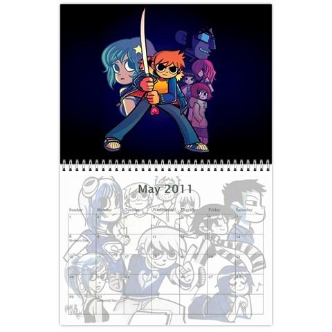 Zak Calendatr Final By K Kaze May 2011