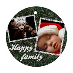 Happy family - Ornament - Ornament (Round)