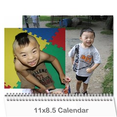 3 YEAR Tom - Wall Calendar 11  x 8.5  (12-Months)