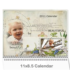 2011 calendar - Wall Calendar 11  x 8.5  (12-Months)