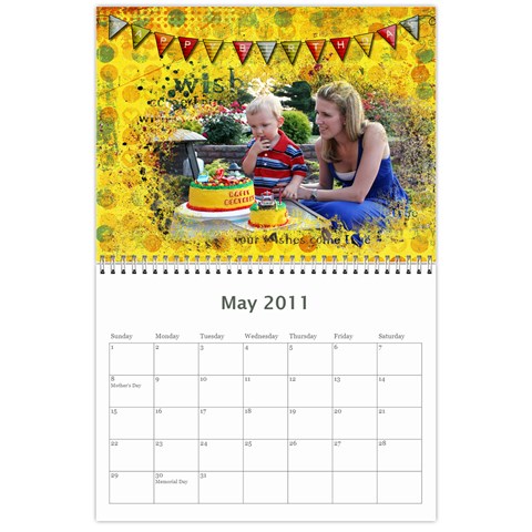 2011 Calendar By Jama May 2011