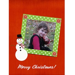 Snowman Christmas Card  - Greeting Card 4.5  x 6 