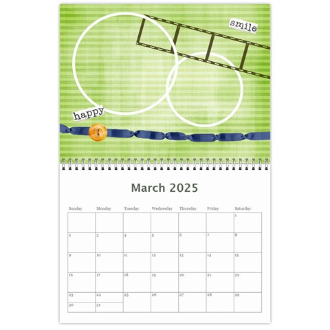 Family Calendar By Ashley Mar 2025