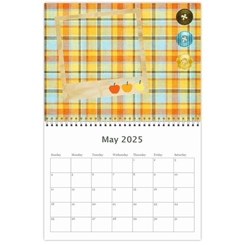 Family Calendar By Ashley May 2025