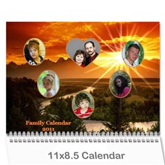 calendar - Wall Calendar 11  x 8.5  (12-Months)