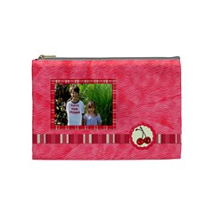 Cherry Slush Medium Cosmetic Bag (7 styles) - Cosmetic Bag (Medium)