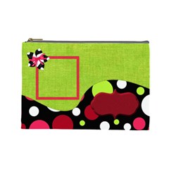 Cherry Slush Large Cosmetic Bag (7 styles) - Cosmetic Bag (Large)