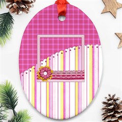 Awaken Her Oval Ornament 2