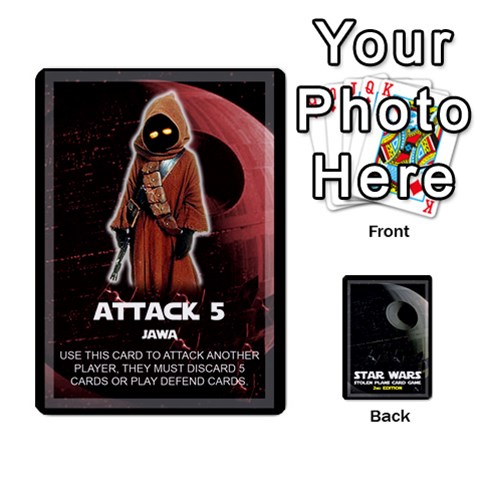 Star Wars Second Edition Game By Matthew Meadows Front - Spade4