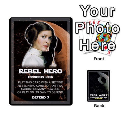 Ace Star Wars Second Edition Game By Matthew Meadows Front - HeartA