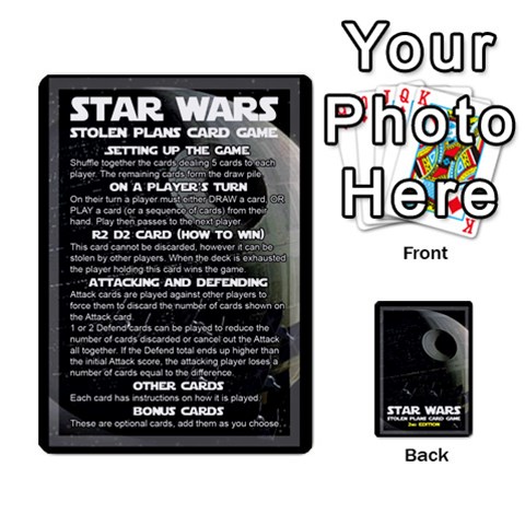 Star Wars Second Edition Game By Matthew Meadows Front - Joker2