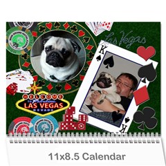 olliecal1 - Wall Calendar 11  x 8.5  (12-Months)