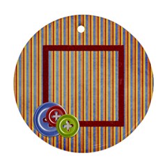 Aatb 2 sided ornament 1 - Round Ornament (Two Sides) Aatb 2 sided ornament 1 - Round Ornament (Two Sides)