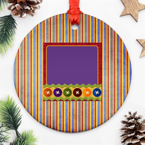 Aatb 2 Sided Ornament 1 By Lisa Minor Back