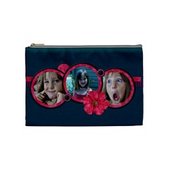 Tickled Pink Medium Cosmetic Bag (7 styles) - Cosmetic Bag (Medium)