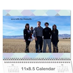 2011 Hunnell Calendar - Wall Calendar 11  x 8.5  (12-Months)