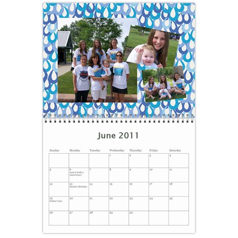 2011 Hunnell Calendar By Susan Jun 2011