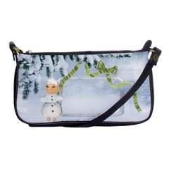 Winter Blues-shoulder bag1 - Shoulder Clutch Bag