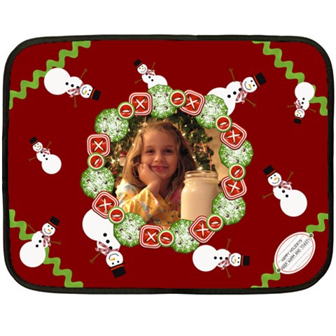 Happy Holidays Blanket By Ashley 35 x27  Blanket