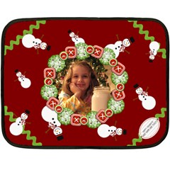 happy holidays blanket - Fleece Blanket (Mini)