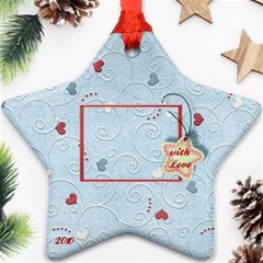 With love 2010 - blue - Ornament (Star)