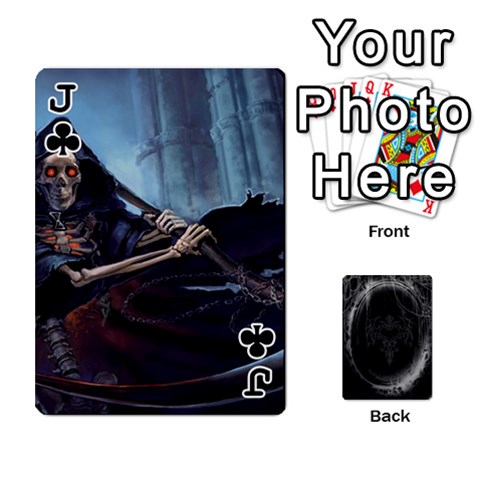 Jack Goth Playin Cards By Brad Front - ClubJ