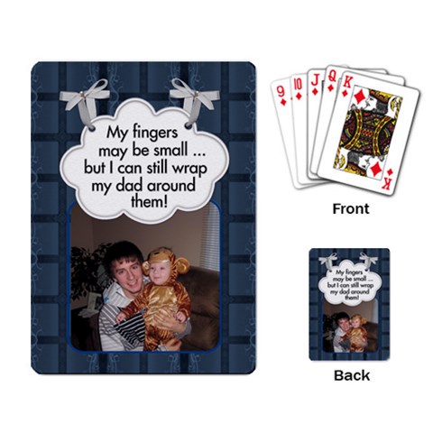 Dad Cards By Gloria Back
