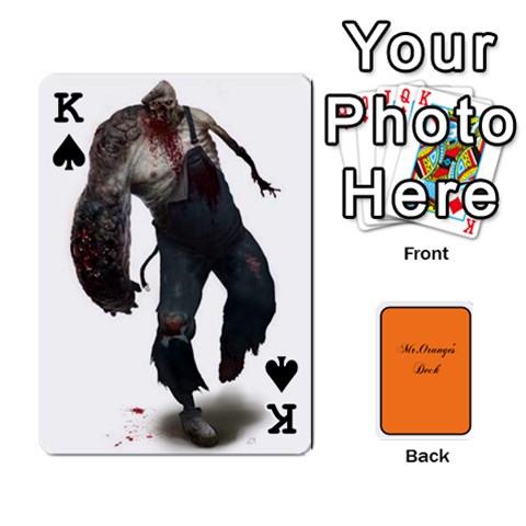 King Gaming Deck By Gregor Skeldon Front - SpadeK