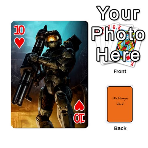 Gaming Deck By Gregor Skeldon Front - Heart10