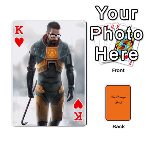 King Gaming Deck By Gregor Skeldon Front - HeartK