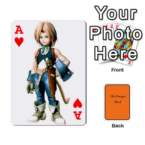 Ace Gaming Deck By Gregor Skeldon Front - HeartA