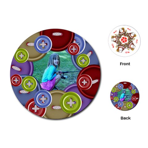 Aatb Round Playing Cards 1 By Lisa Minor Front
