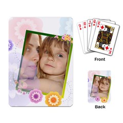 flower - Playing Cards Single Design (Rectangle) flower - Playing Cards Single Design (Rectangle)