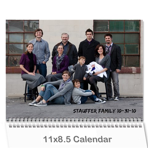 2011 Mjs Calendar By Getthecamera Cover