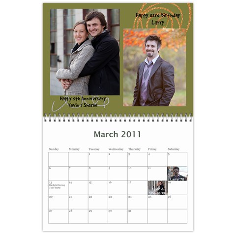 2011 Mjs Calendar By Getthecamera Mar 2011