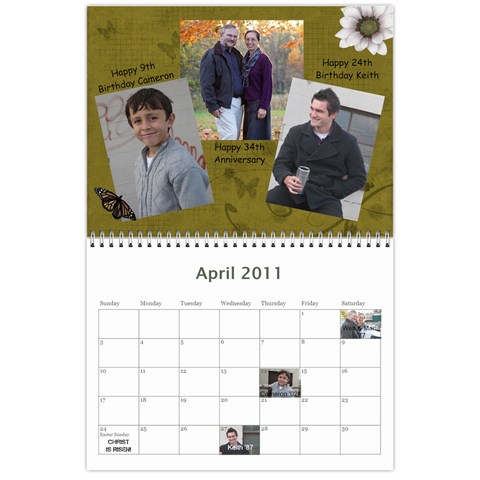 2011 Mjs Calendar By Getthecamera Apr 2011