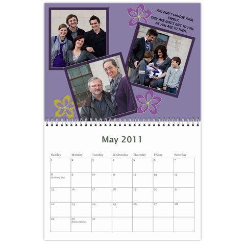 2011 Mjs Calendar By Getthecamera May 2011