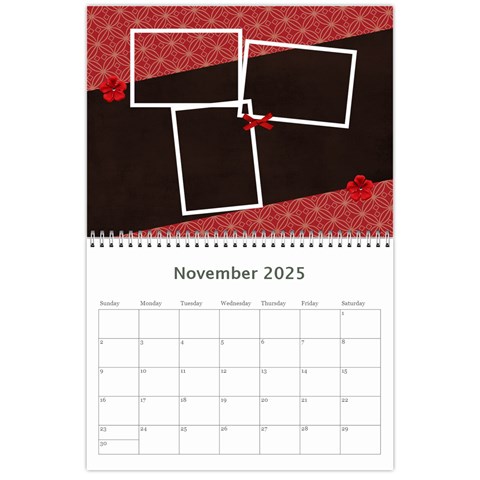 Calendar Nov 2025