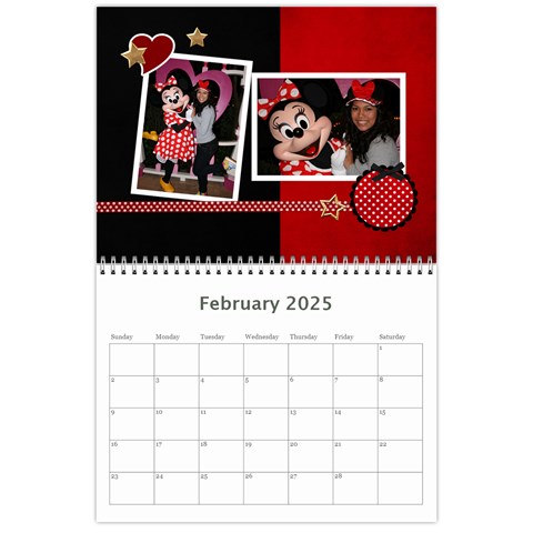 Calendar Feb 2025