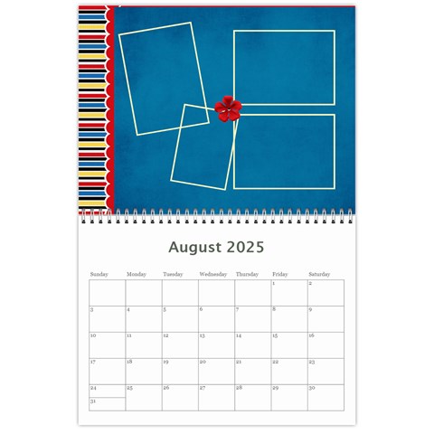 Calendar Aug 2025