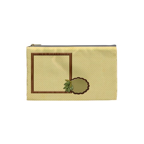 Septembers Blush Small Cosmetic Bag By Lisa Minor Front