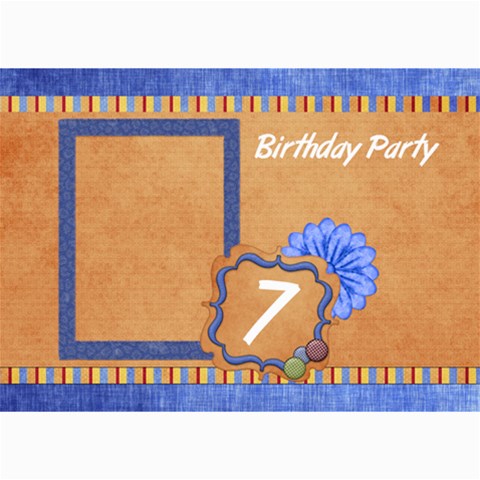 Aatb Birthday Card By Lisa Minor 7 x5  Photo Card - 2