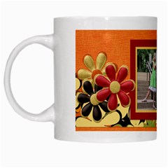 Tangerine Breeze Mug 1 - White Mug