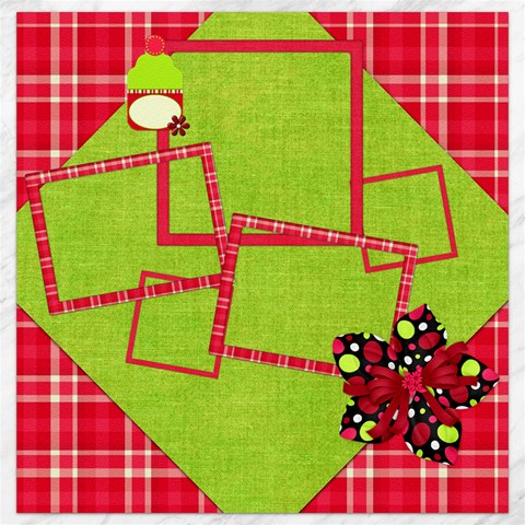 Cherry Slush 16x16 Canvas By Lisa Minor 15.2 x15.41  Canvas - 1