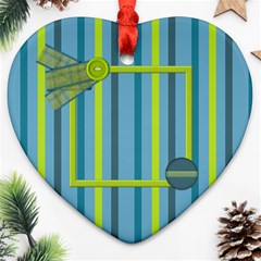 Bluegrass Boy Heart Ornament 1 - Ornament (Heart)