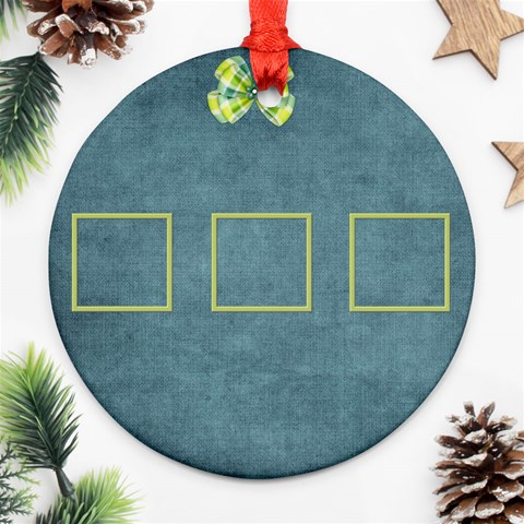 Bluegrass Boy 2 Sided Ornament By Lisa Minor Back